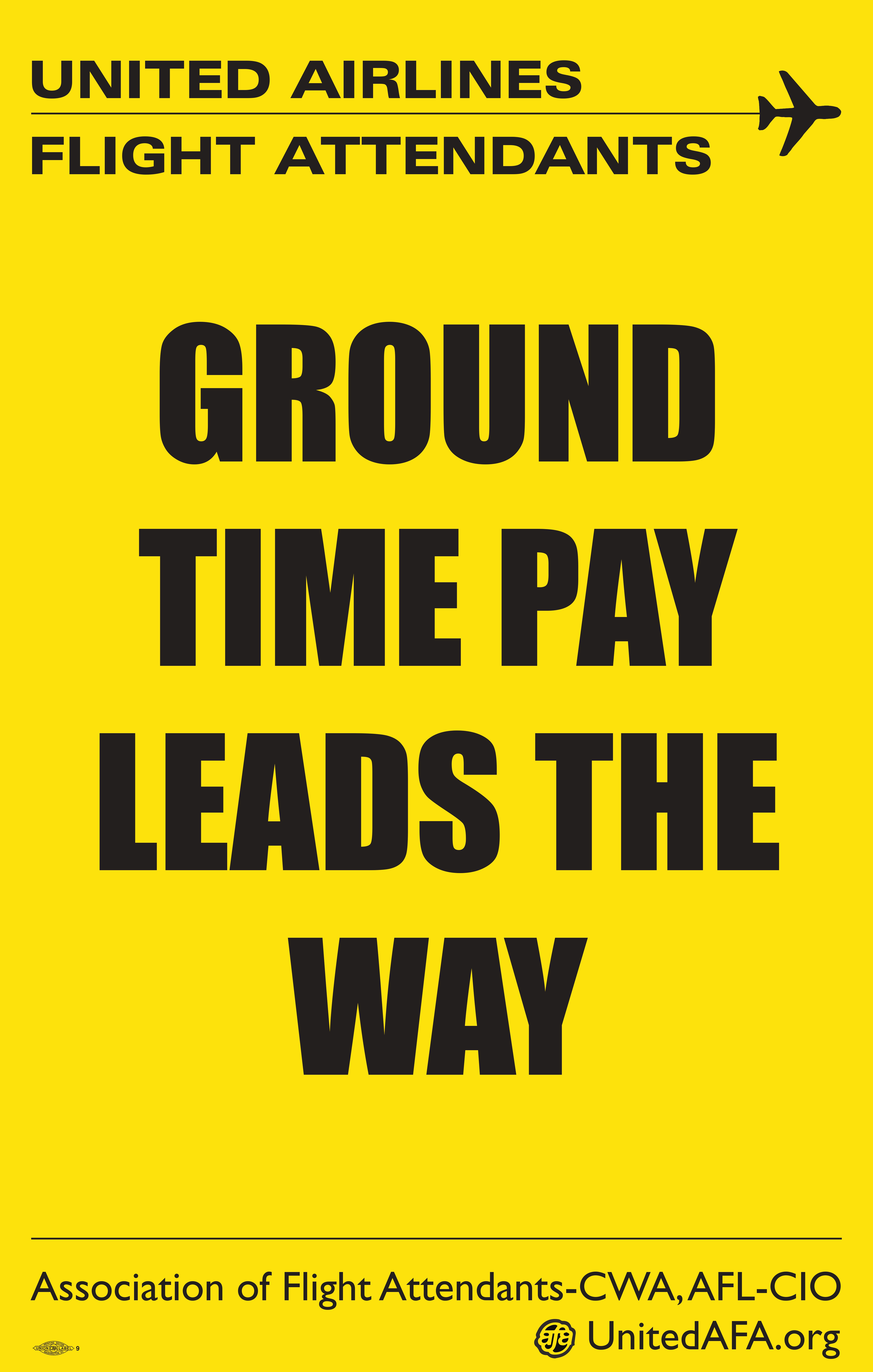 Ground time - Picket Sign